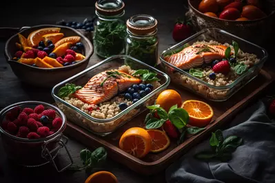 Delicious nutrional meals