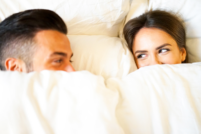 couple in bed